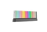STABILO BOSS ORIGINAL - Evidenziatore - Desk-Set - Special Edition - 23 Colori assortiti 8 fluo + 8 pastel + 6 Nature + 1 marcatore Nero